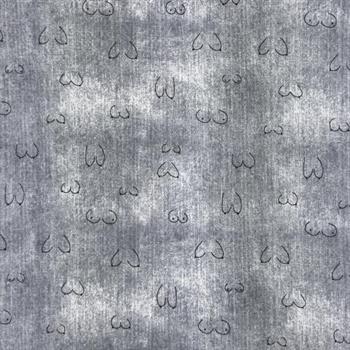 Økotex bomulds jersey, Boobies Grey